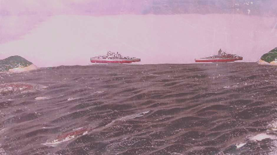 Periscope arcade submarine game by Sega from 1966