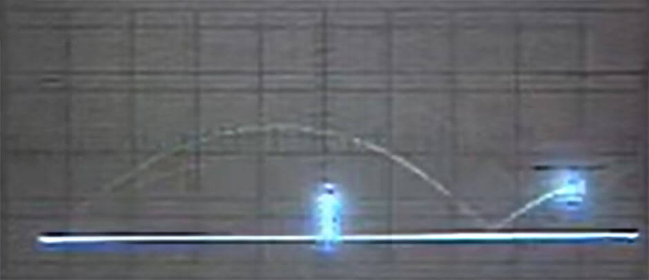 Tennis for Two oscilloscope game from 1958